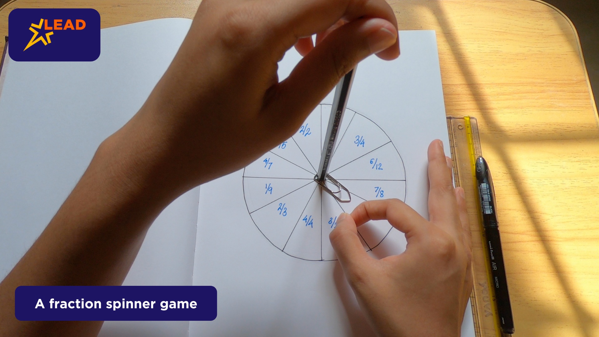 Blog 7_Fraction spinner game