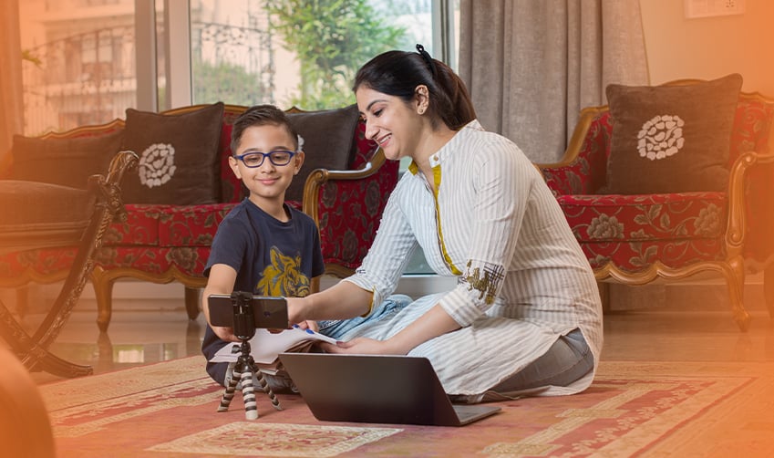 Teaching parents to use technology